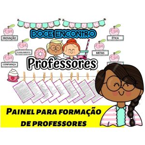 Painel para reunião de professores