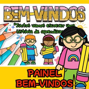 Painel volta às aulas kids